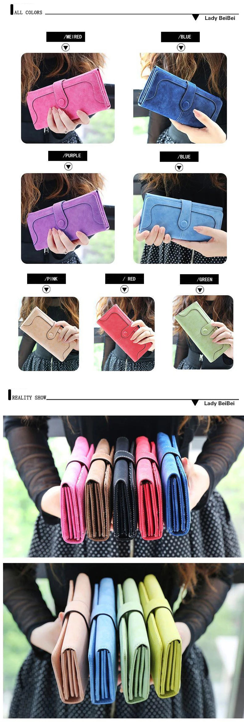 Retro PU Wallet
