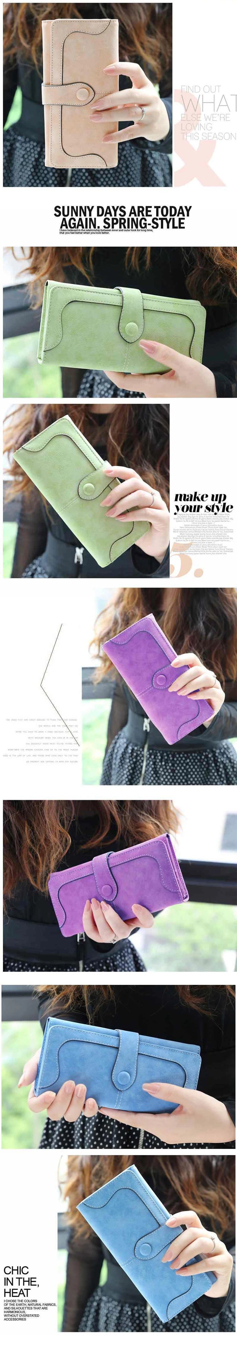 Retro PU Wallet