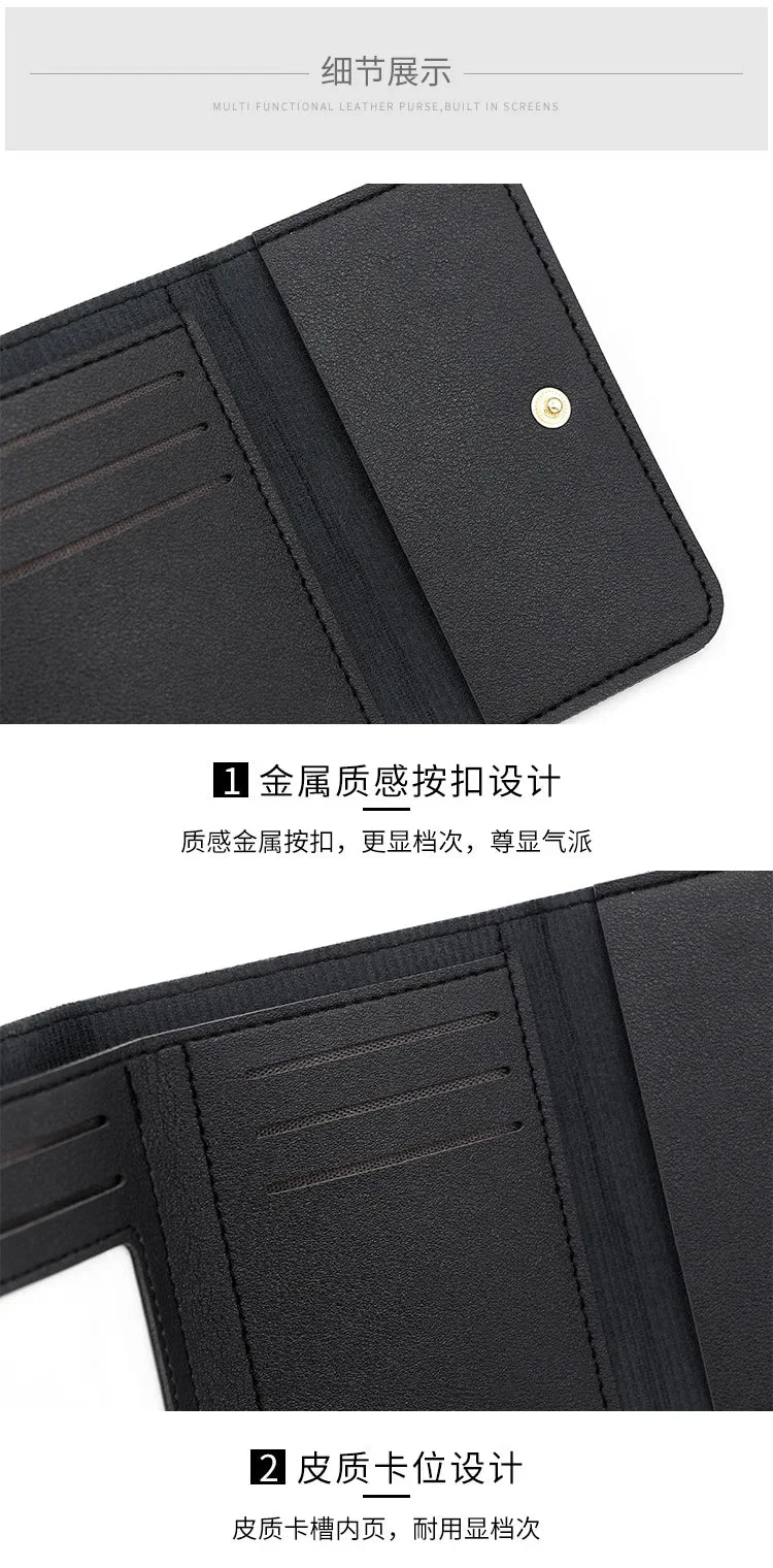 Tri-fold Clip Wallet