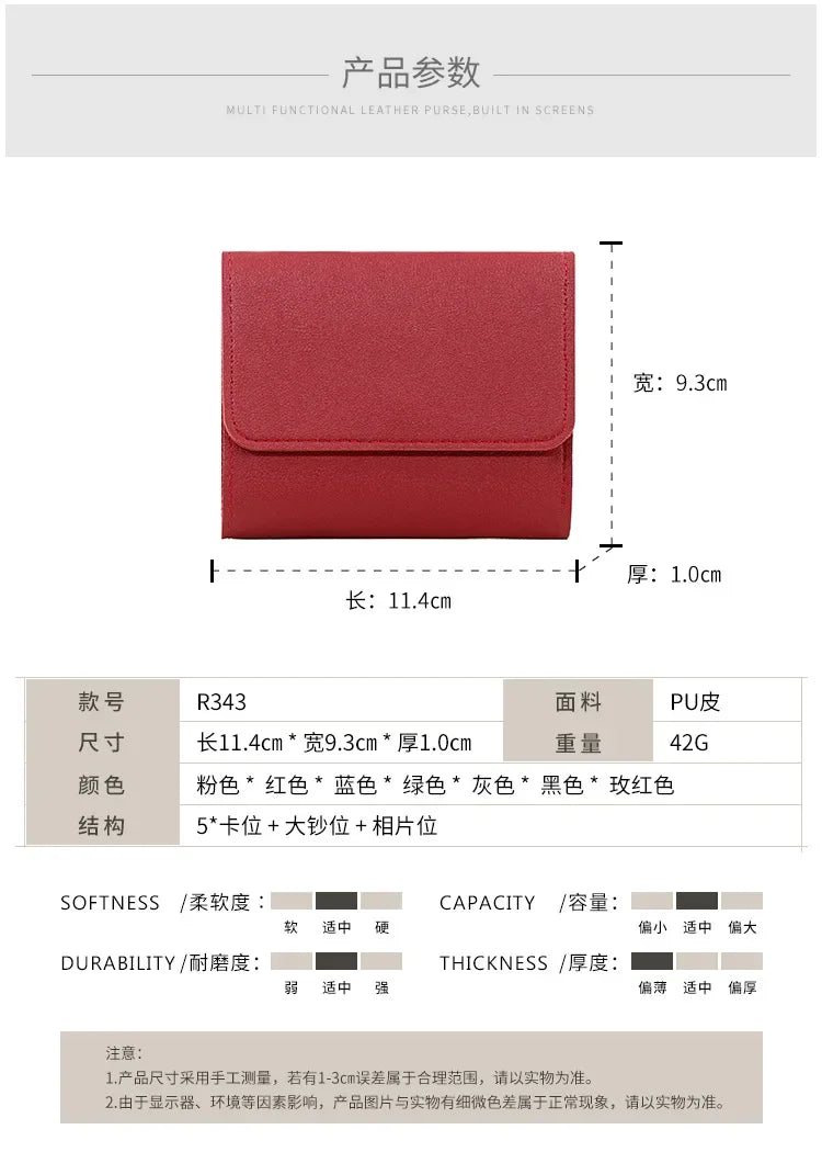 Tri-fold Clip Wallet