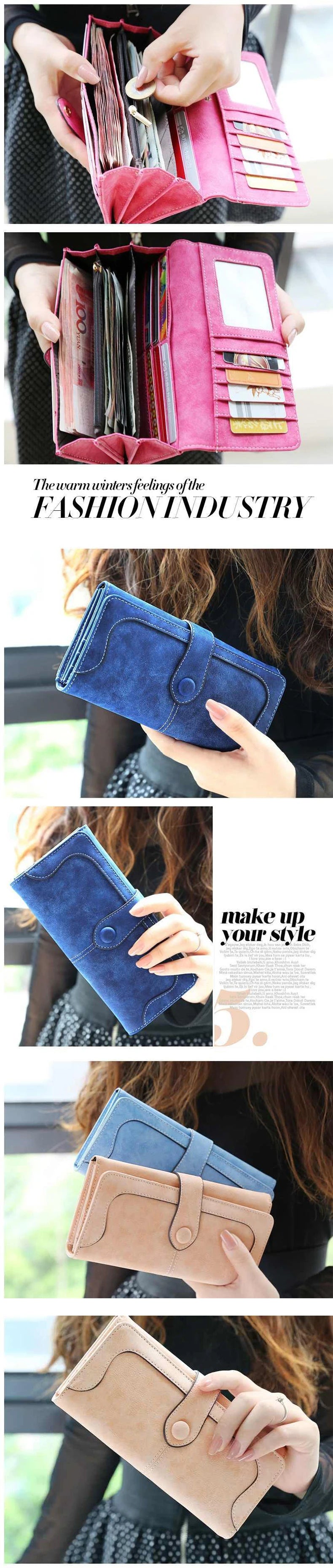 Retro PU Wallet