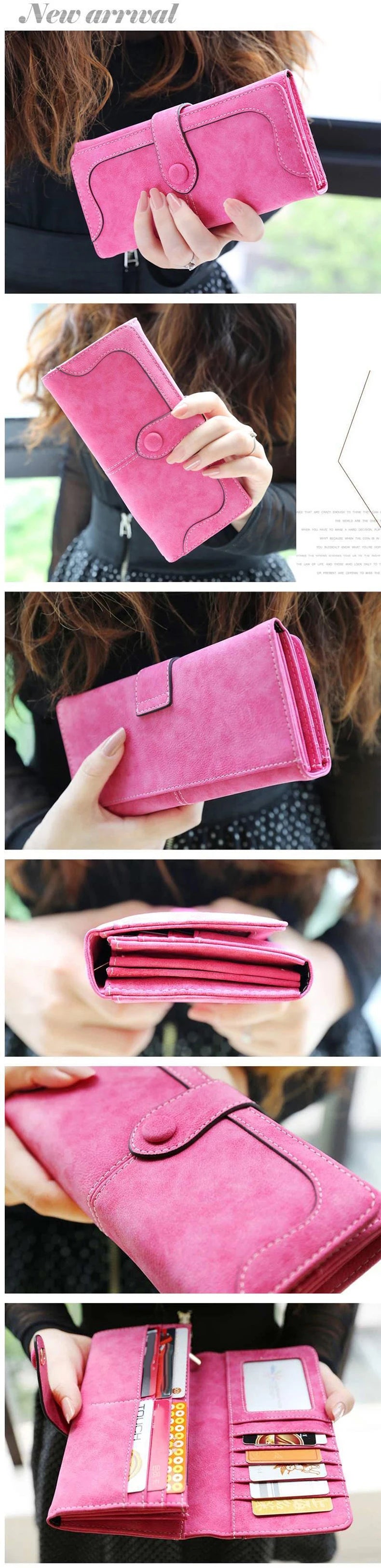 Retro PU Wallet
